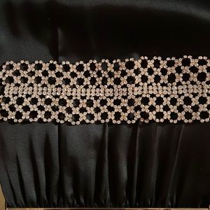 Gold Plated Diamond Choker